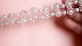 Handmade beaded bracelet