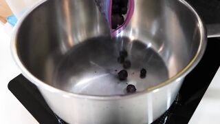 Homemade Gelato Ice cream Making (Blueberry, Vanilla, Plum) / 수제 젤라또 만들기 / Korean Ice cream Shop