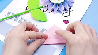 DIY Flower Creative Art