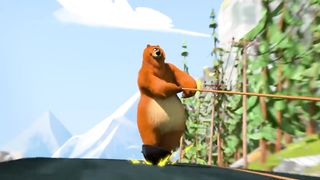 Grizzy and the lemmings | video game battle