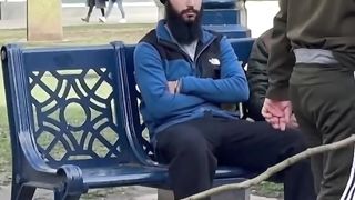 Walking with massive stick in public????