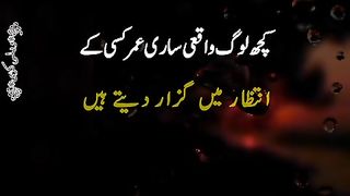Sari umaar kisi k intezar main