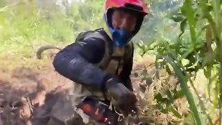 ???? ???? ????funy Momen Dirt Bike Whoopsies.???? ???? ????