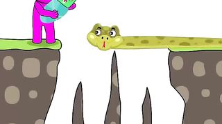 Rainbow Friends_ Blue offended the Snake but paid for it _ Funny Animation ???????????? #shorts