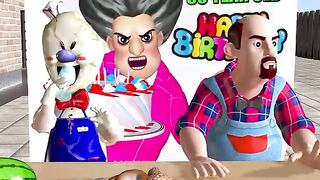 Nick Troll the Birthday Party Miss T - Scary Teacher 3D Coffin Dance Compilation Version Horse Cart