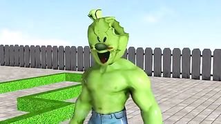 Scary Teacher 3D Miss T- Ice Scream 4 and Among Us Mod Hulk - Funny Games Coffin Dance Compilation