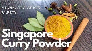 Singapore Curry Powder - Aromatic Spive Blend for Singapore Curry noofles and more