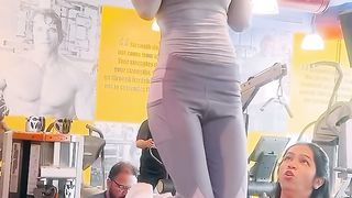 Beautiful girl workout video gone viral