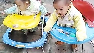 Kids are playing in Walker