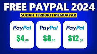 MAKE MONEY ONLINE : TERBUKTI MEMBAYAR !!! Dibayar Paypal Gratis $4-$12 USD Tanpa Aplikasi   Cara Dapat Uang di Internet.