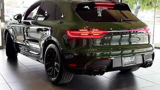 2023 Porsche Macan GTS Paint to sample British Racing Green. Would you drive this?