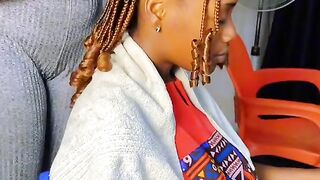 African woman hairstyle