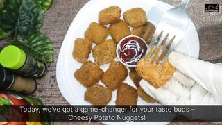 Cheesy Potato Nuggets Recipe – Your New evening Snack Obsession! ????????????