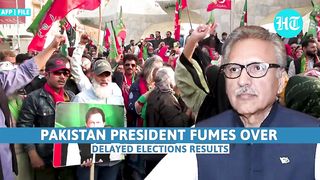 'Wish We Had EVMs...'_ Pak President Laments After Delay In Poll Results _ Watch.