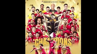 Qatar won the Asian Cup football title for the second time in a row