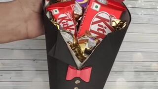 Chocolate bouquet diy ideas.