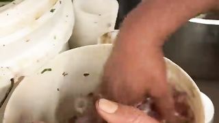 CHOLE KULCHE???? - Indian street food #shorts
