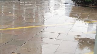 dubai in rainy