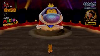 Super Mario 3D World: World 3, Screen 9, A Banquet with Hisstocraft