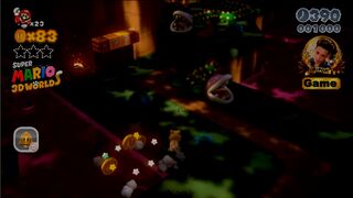 Super Mario 3D World: World 4, Screen 2, Piranha Creeper Creek