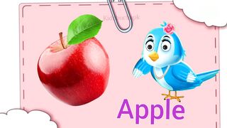 A for Apple B for Ball C for Car for kids learning video