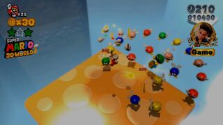 Super Mario 3D World: World 4, Screen 4, Big Bounce Byway