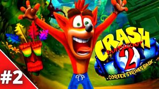 ✅crash bandicoot 2 - um Clássico dos anos de 1997 ! Uma Nova Aventura parte # 2
