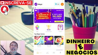 ????RENDA EXTRA EM DÓLAR COM APLICATIVOS (Magic - Earn Cash Rewards) FAÇA TAREFAS E RECEBA DINHEIRO
