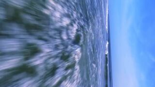Flying on the sea