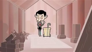 Moment Mr. Bean Membuka kedai kopi