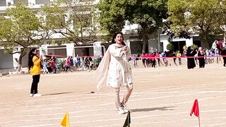 Race performance of mother's in school sports function 2024 | s.m.b sports day celebration