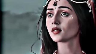Radha Krishna meets in ardhchandra ???? #viral #radhakrishna