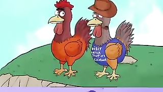 Les poulets en colères
