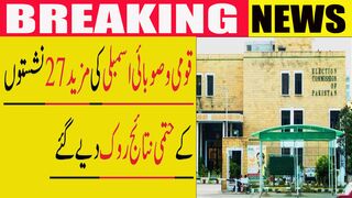 قومی و صوبائی اسمبلی کی مزید 27نشستوں کے حتمی نتائج روک دیے گئے