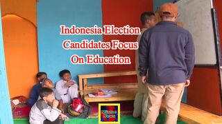 Indonesia elections: Candidates pledge to focus on access to education