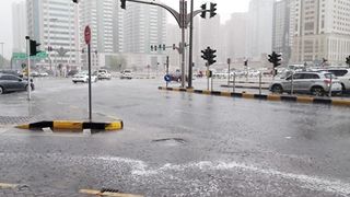 Heavy rain today _ Heavy Rain In Dubai Sharjah Ajman Abu Dhabi _ Today Weat