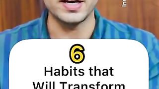 6 habits that change your life????❤️????????????