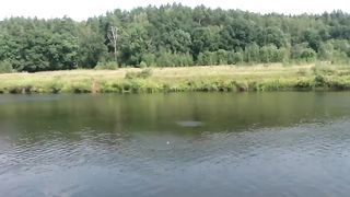 Реакция большого количества натрия с водой