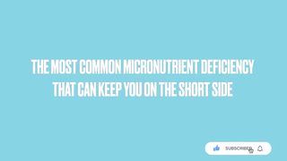 The Nutrient Deficiency That Makes You Short