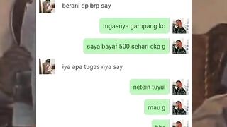 Perihal kesepakatan.