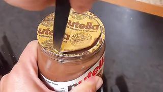 Nutella Bucket Chocolate Ice cream