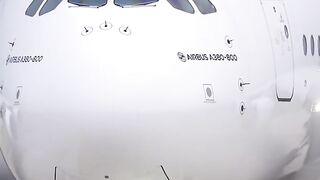 Loud Emirates A380 take off