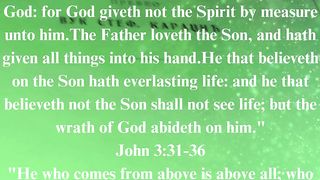 The Gospel according to John 107