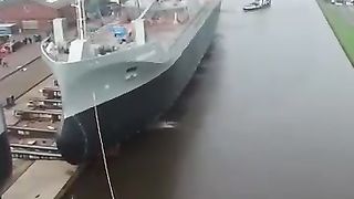 Ships Being Launched _northsea