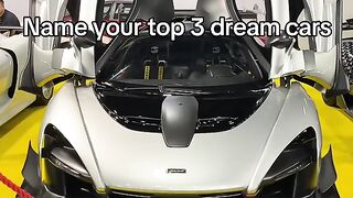 Name your top 3 dream cars#foryou #hypercar #pourtoi #ferrari