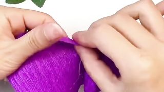 Crafting a garden of vibrant roses with crepe paper magic Elevate your home decor