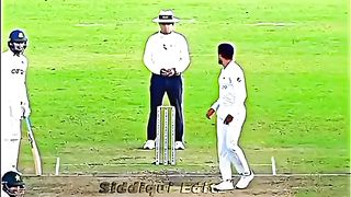 Babar Azam 1st wicket in international cricket