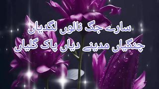 sare Jag na lu lag Diya changiyan madine Di pak.