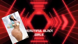 American  Top beautiful Black model