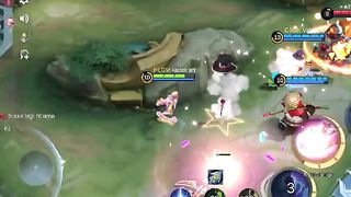 Novaria crazy auto aim #kadekml #mlbb #shorts